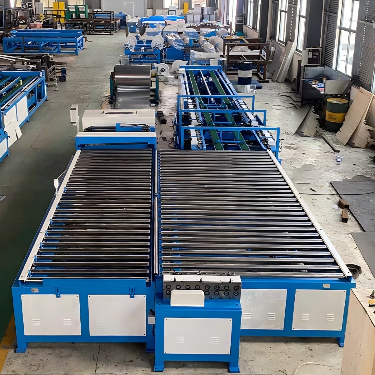 Auto Duct Line U5 Factory Overhead Line Layout