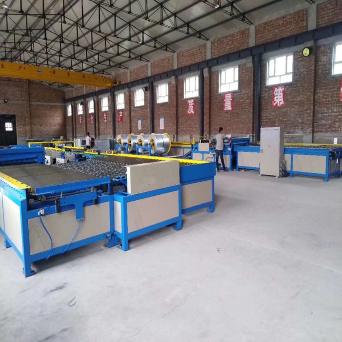 Auto Duct Line U5 Sheet Metal Workshop Panoramic View