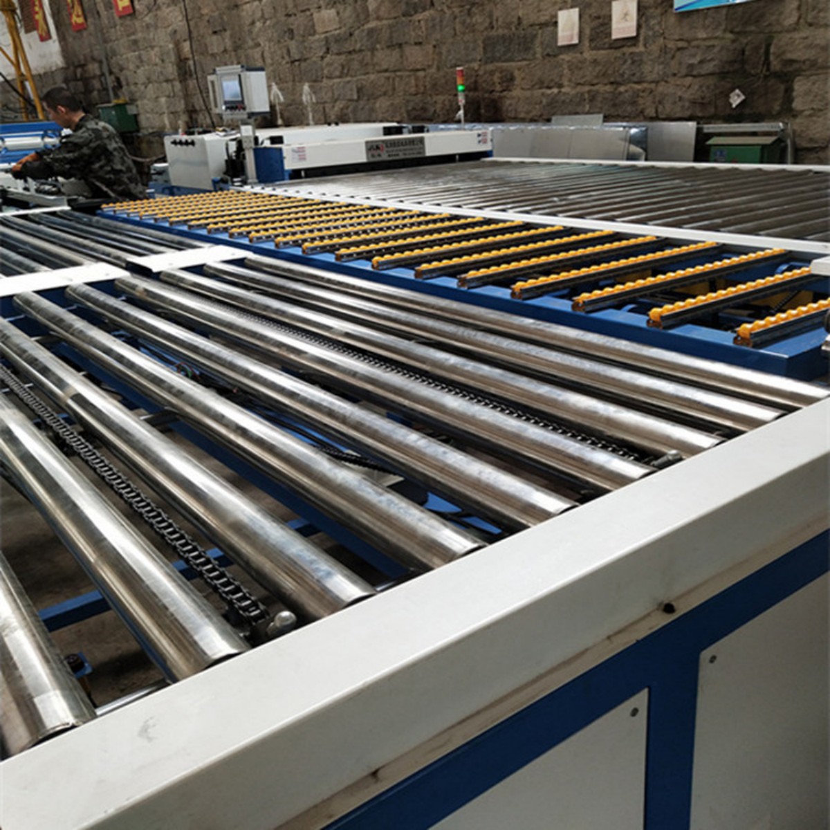 Auto Duct Line U5 Servo Roller Conveyor Detail
