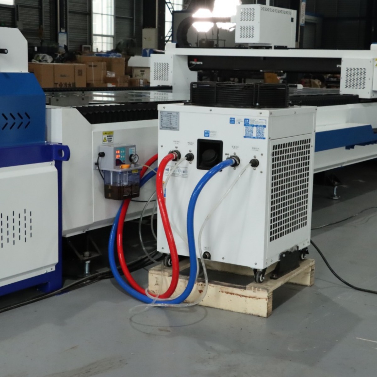 Industrial Dual-Circuit Water Chiller Cooling Unit