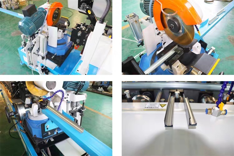 TDC Flange Saw Cutting Unit and Guide Rollers
