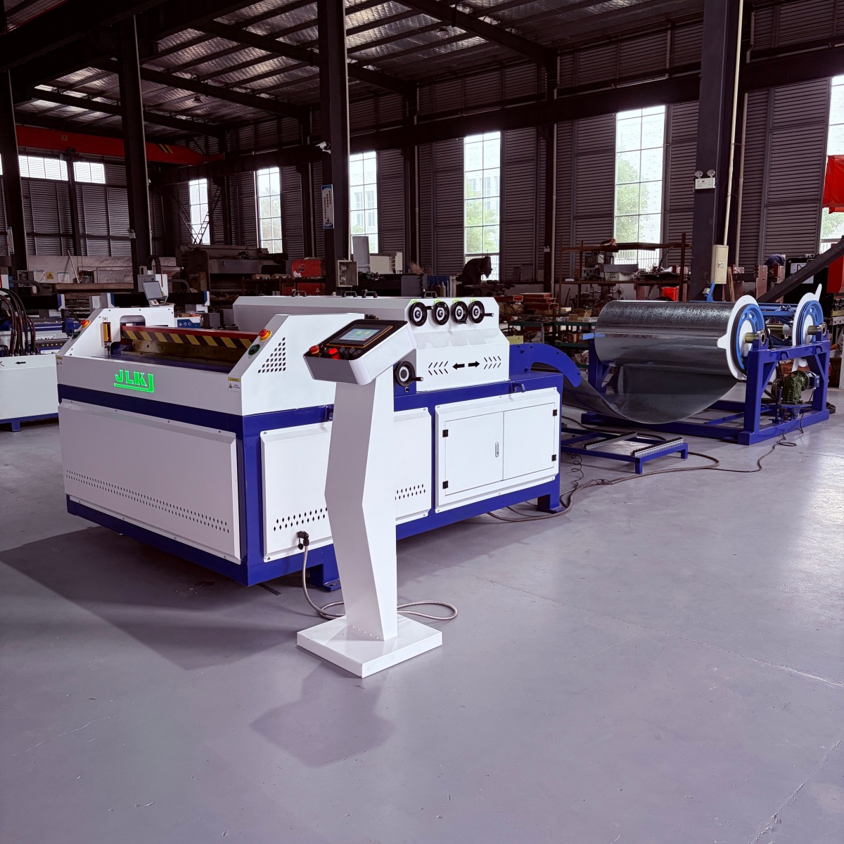 Auto Duct Line 3 with CNC Control Podium