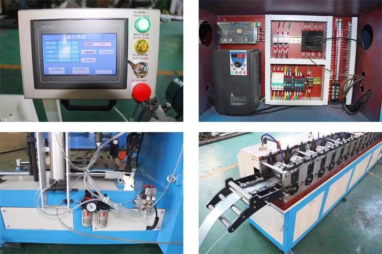 TDC Flange PLC Control Screen and Electric Cabinet