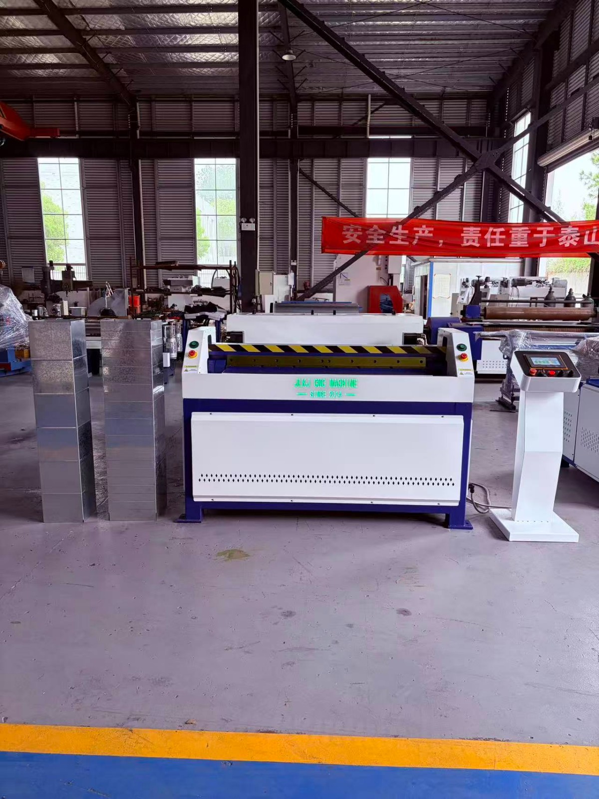 Auto Duct Line 3 Factory Floor Full View