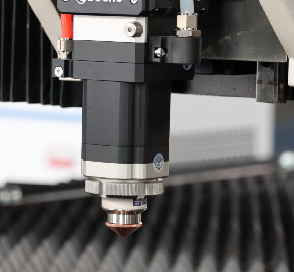 Auto Focus Fiber Laser Cutting Head Close-Up